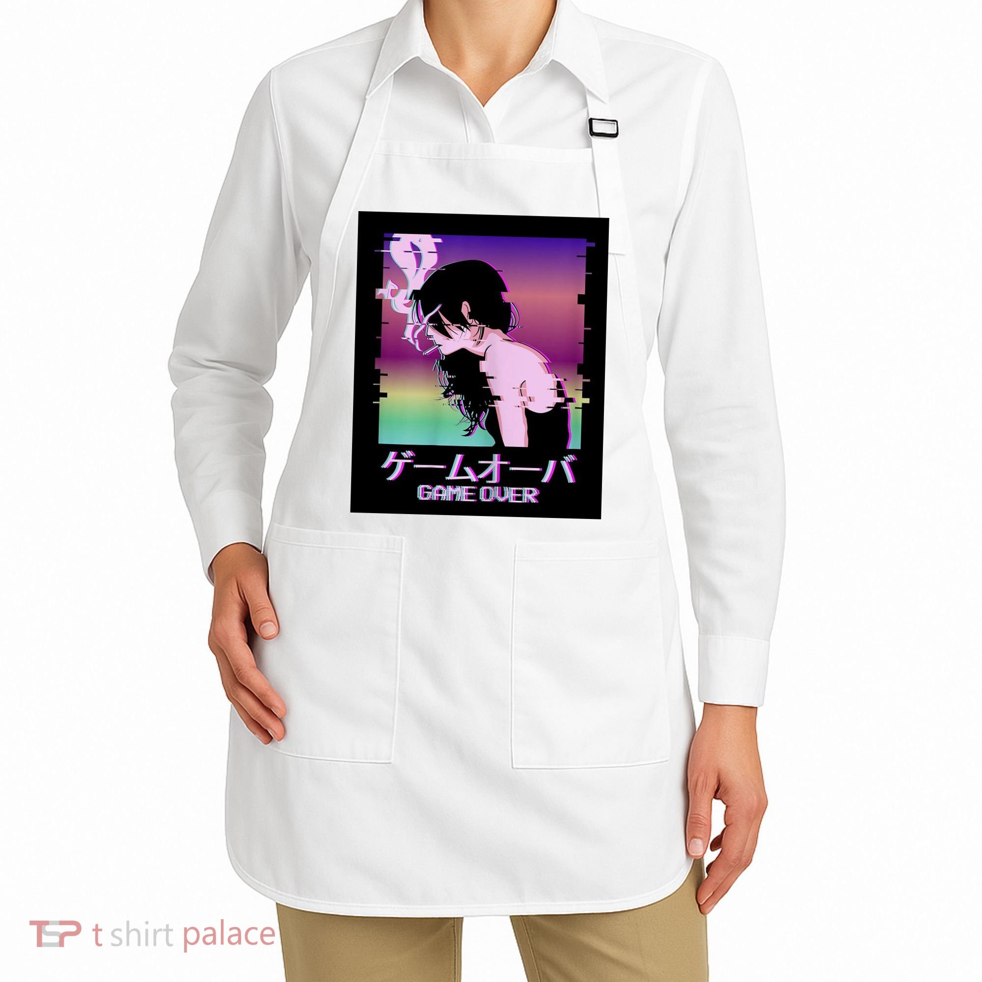 Game Over Anime Apron
