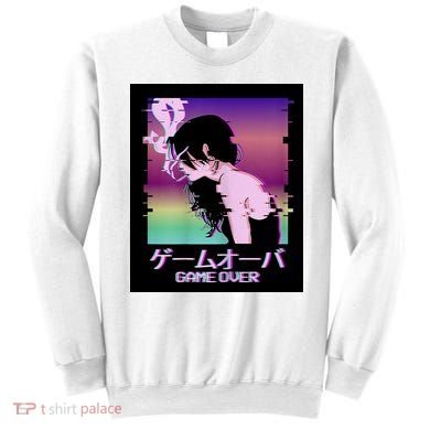 Game Over Anime Sweatshirt