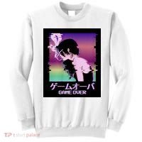 Game Over Anime Sweatshirt thumb 0