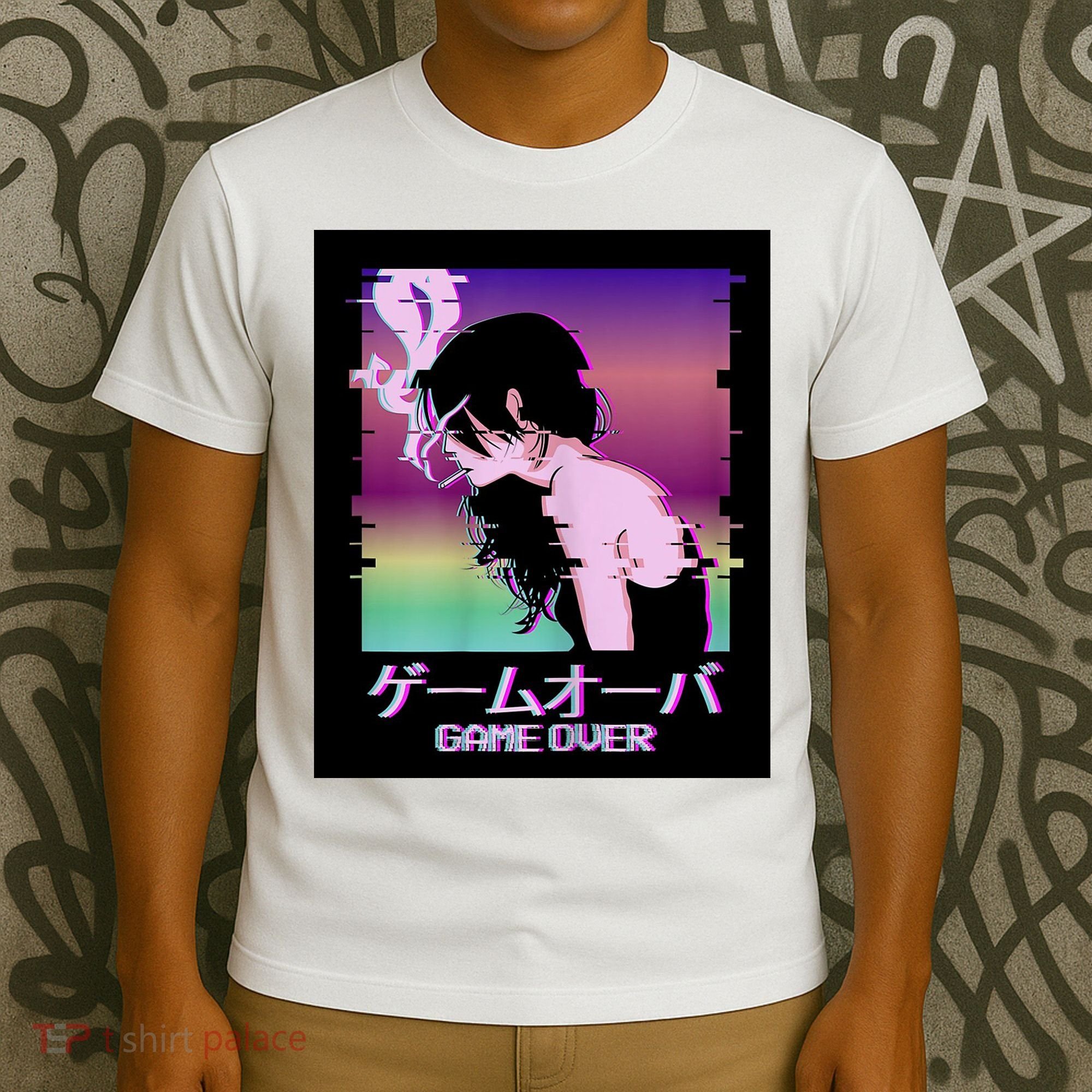 Game Over Anime T-Shirt