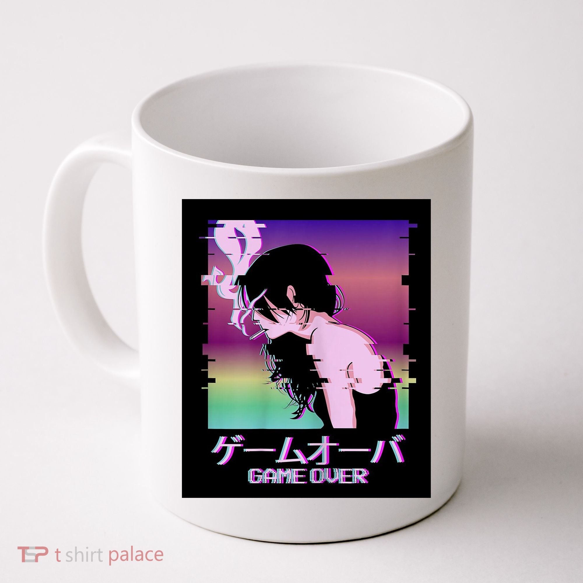 Game Over Anime Coffee Mug