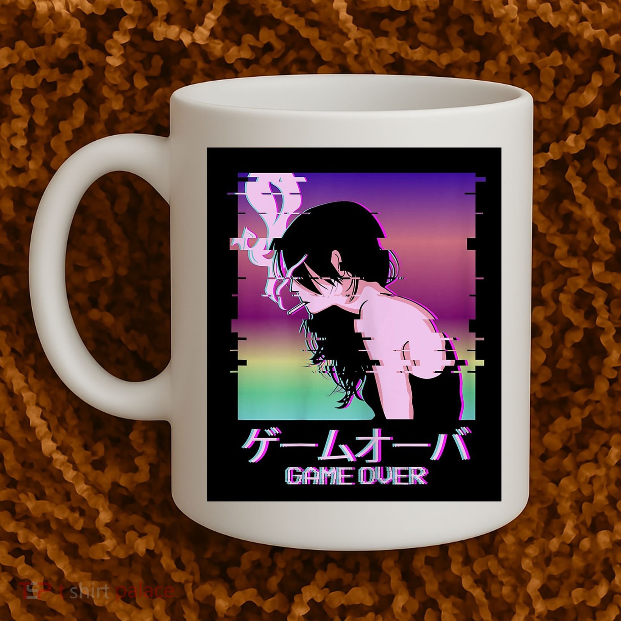Game Over Anime Coffee Mug