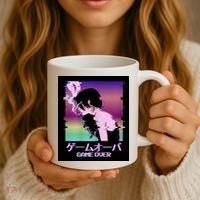 Game Over Anime Coffee Mug thumb 3