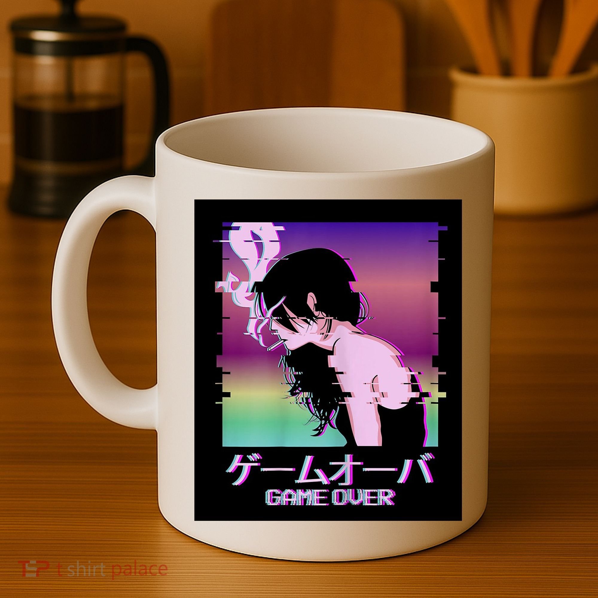 Game Over Anime Coffee Mug