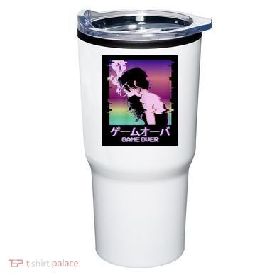 Game Over Anime Tumbler