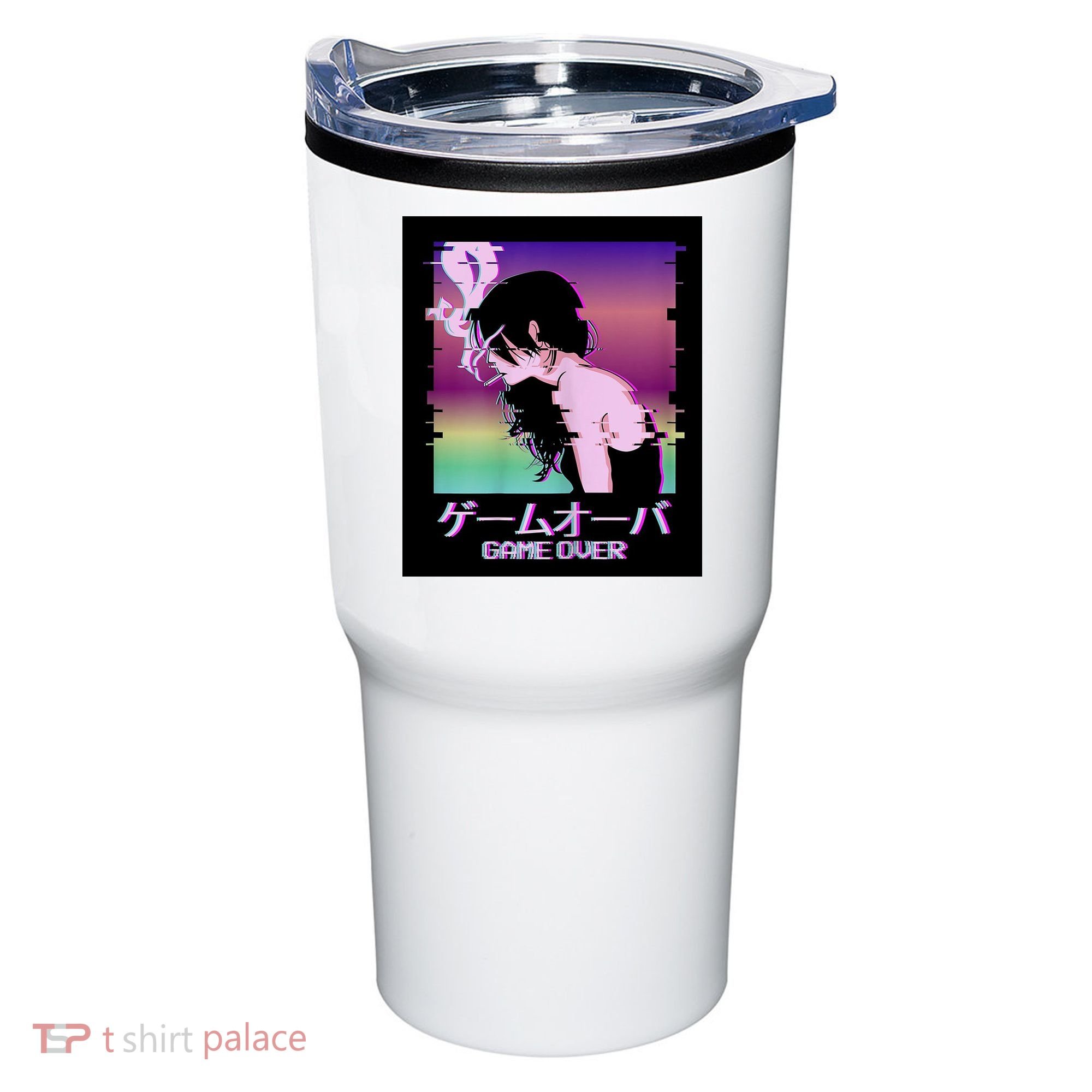 Game Over Anime Tumbler