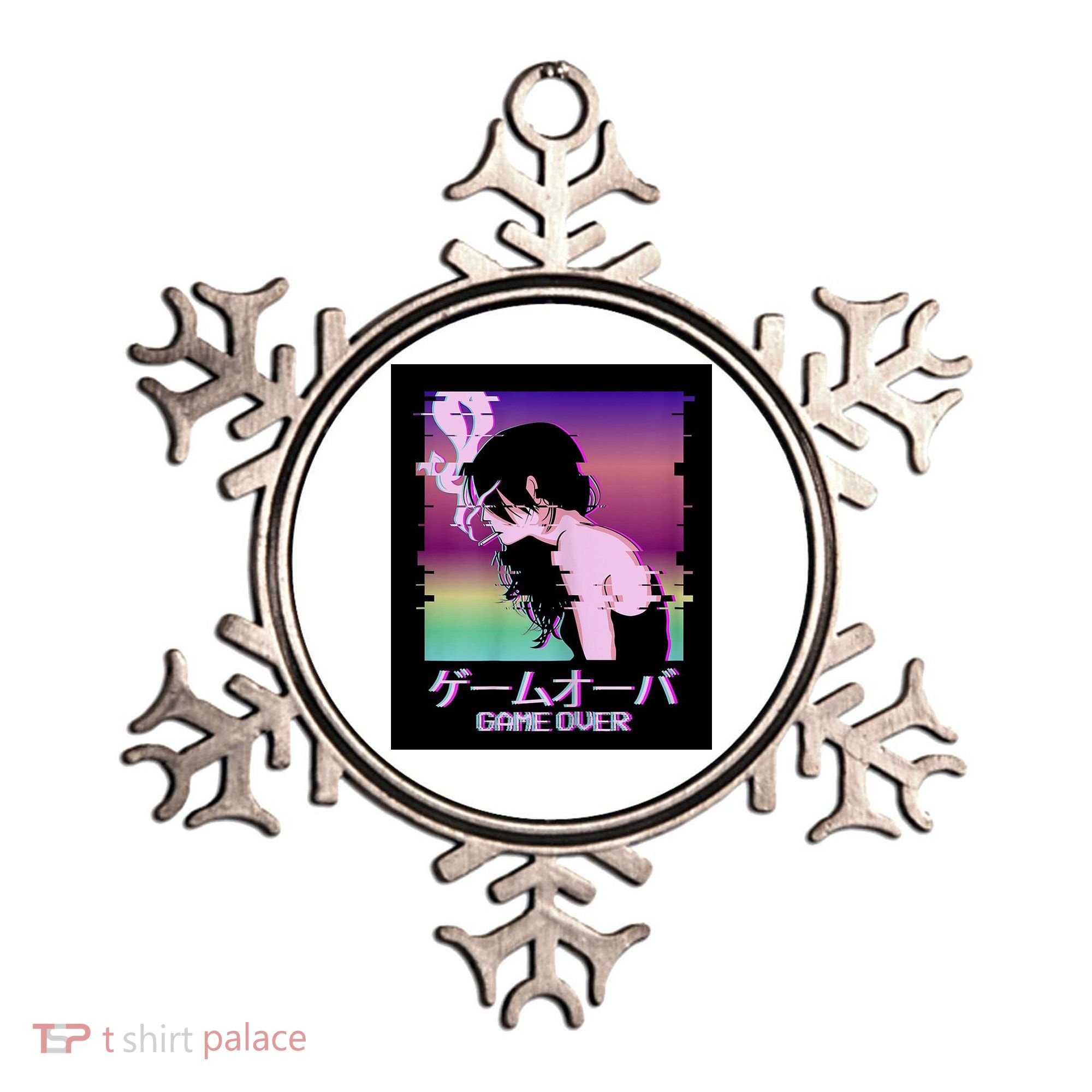 Game Over Anime Ornament