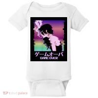 Game Over Anime Baby Bodysuit thumb 0