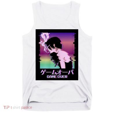 Game Over Anime Tank Top