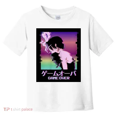 Game Over Anime Toddler T-Shirt