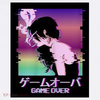 Game Over Anime Women's Long Sleeve Shirt thumb 2
