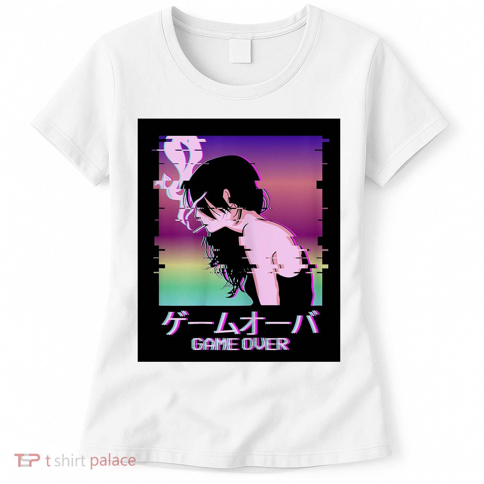 Game Over Anime Women's T-Shirt