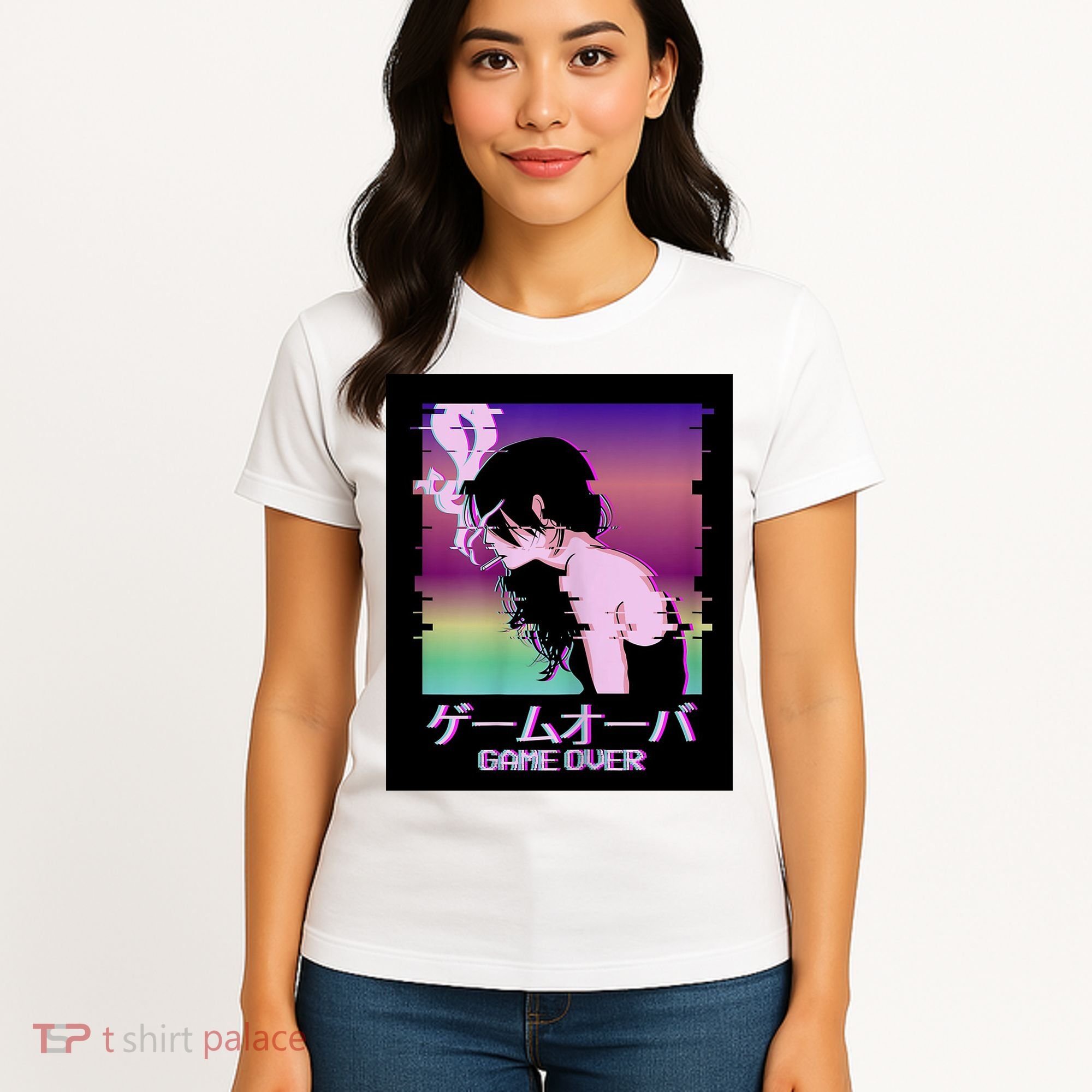 Game Over Anime Women's T-Shirt