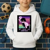 Game Over Anime Kids Hoodie thumb 2