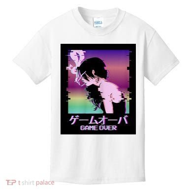 Game Over Anime Kids T-Shirt