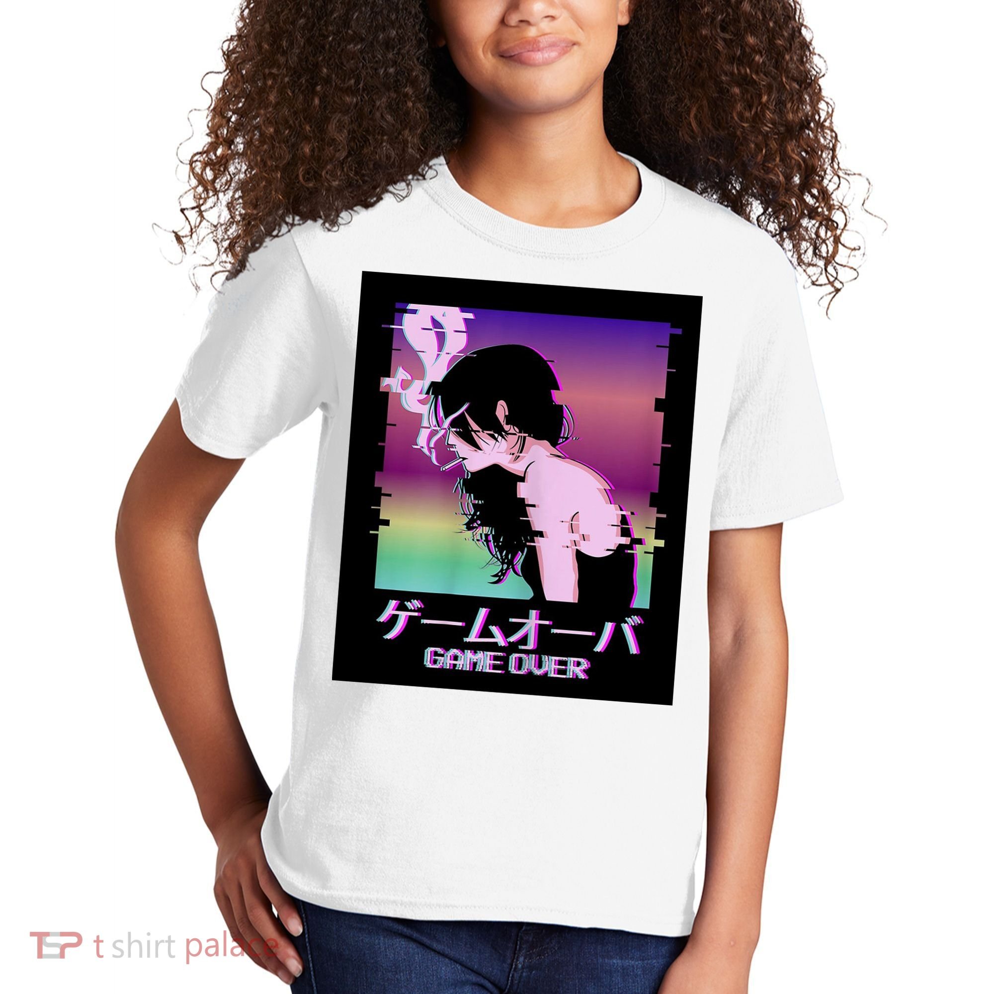 Game Over Anime Kids T-Shirt