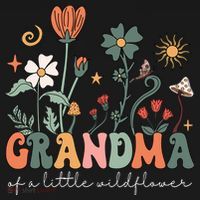 Grandma Of A Little Wildflower Family Matching Women's Hoodie thumb 2
