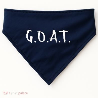 Greatest Of All Time GOAT USA-Made Doggie Bandana