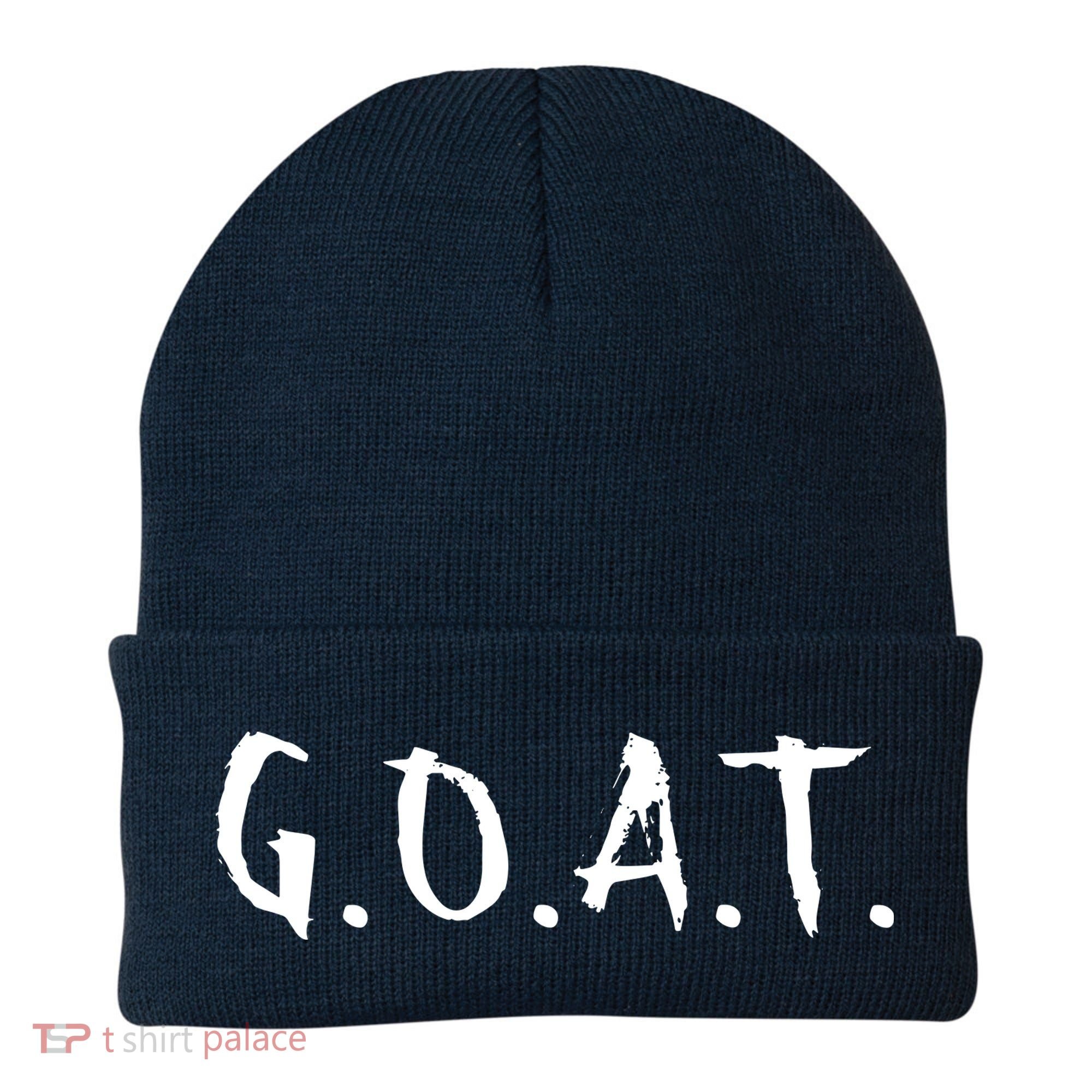 Greatest Of All Time GOAT Beanie