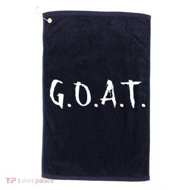 Greatest Of All Time GOAT Golf Towel