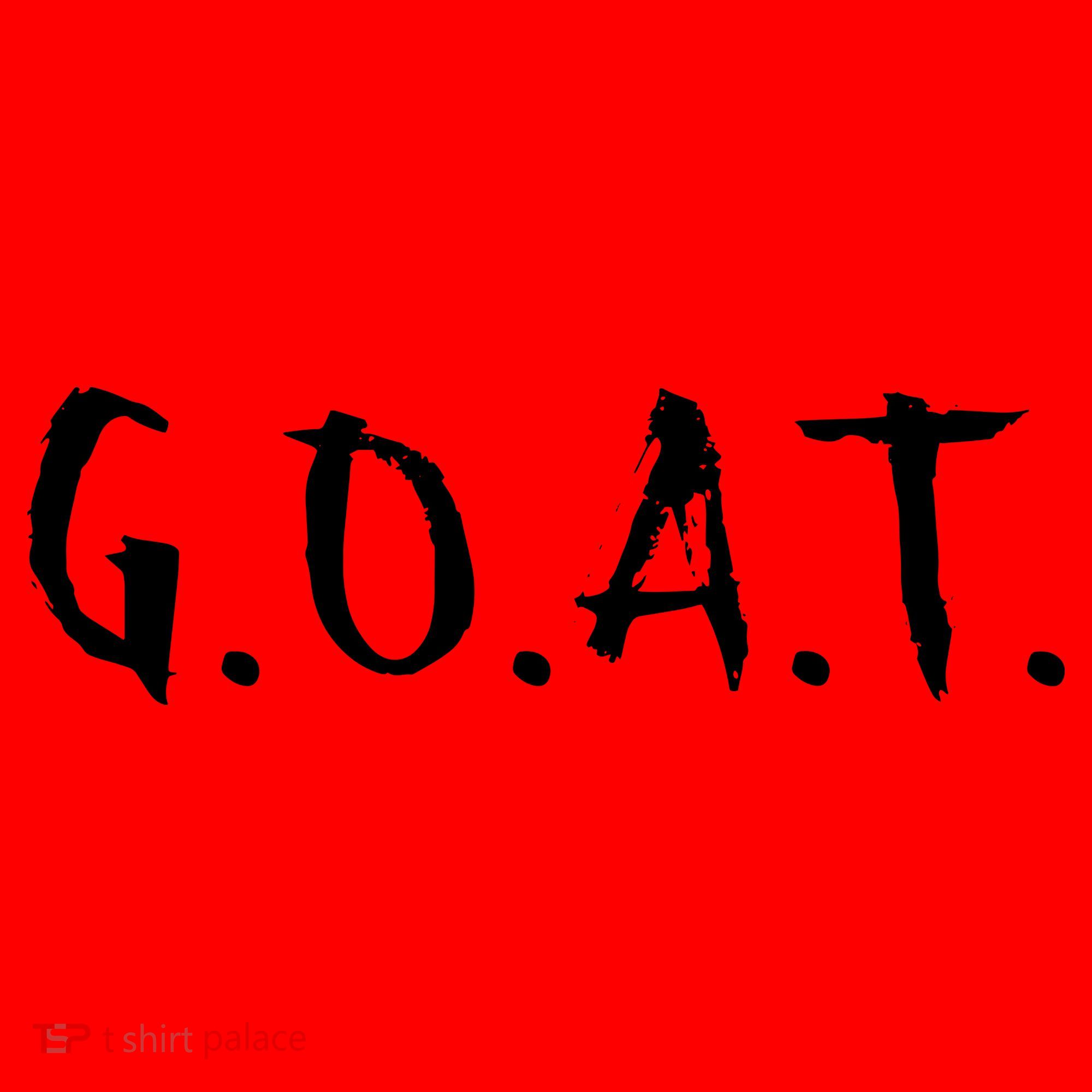 Greatest Of All Time GOAT Santa Hat