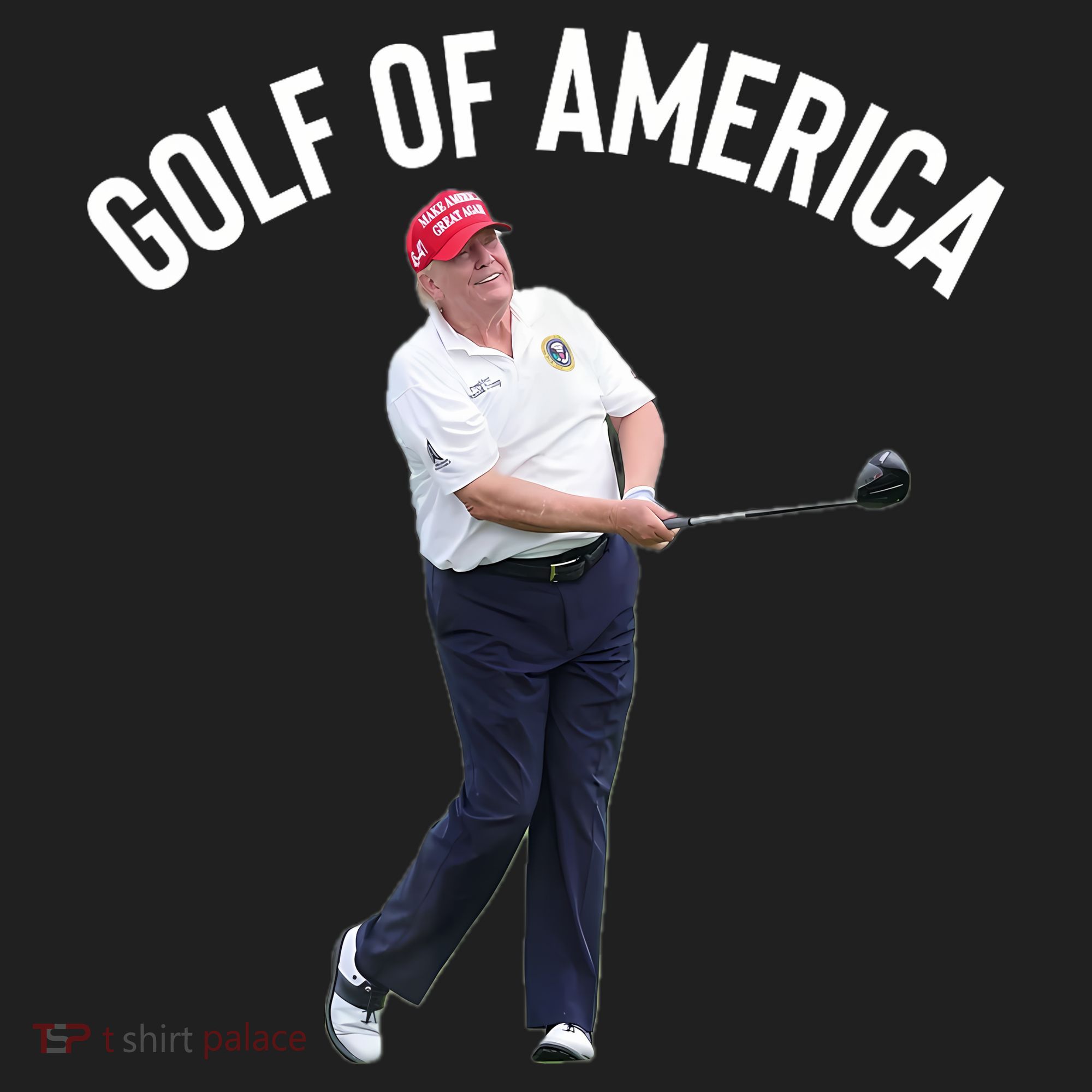 Golf Of America Donald Trump Pun Women's Sweatshirt