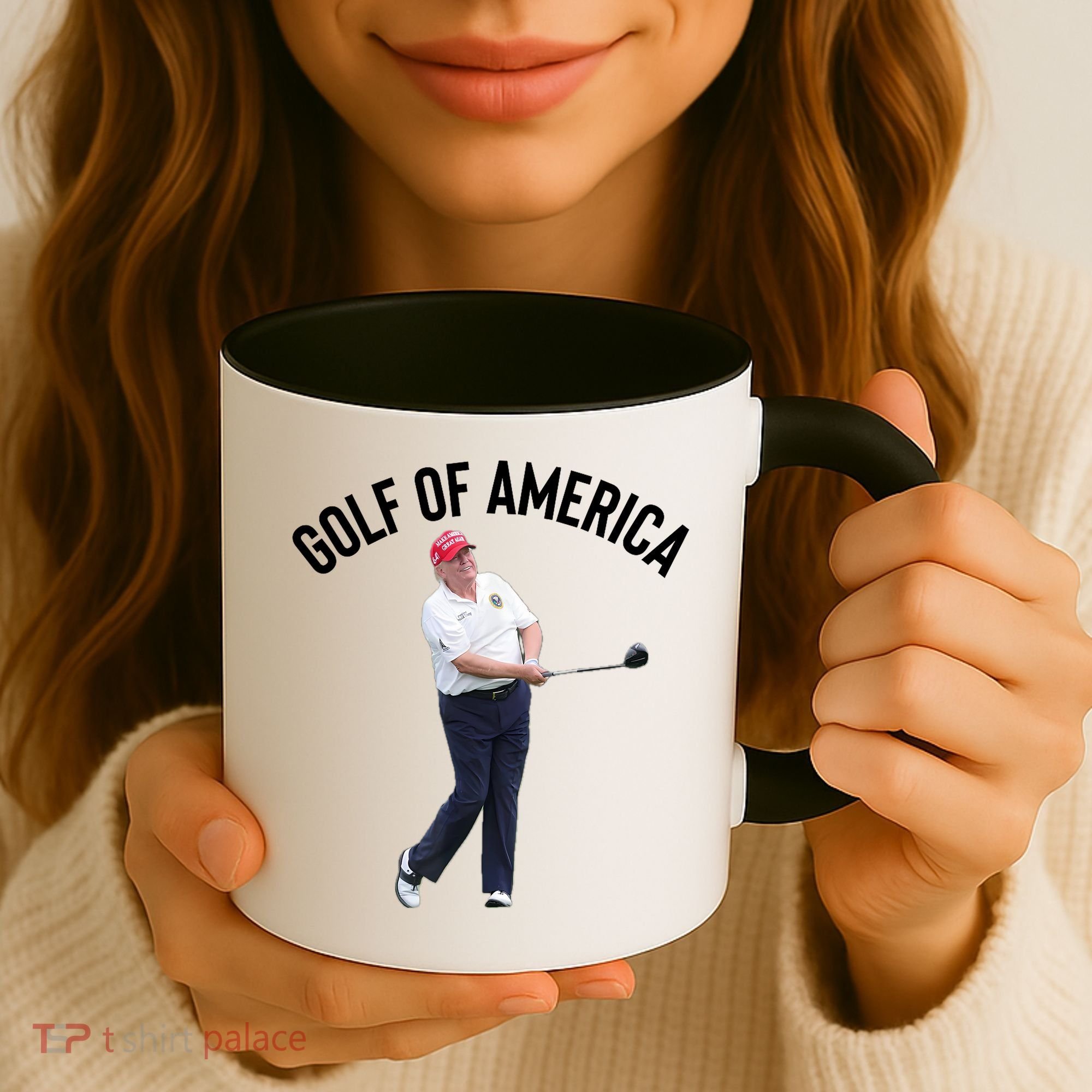 Golf Of America Donald Trump Pun Coffee Mug