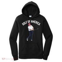Golf Of America Donald Trump Pun Women's Hoodie thumb 0