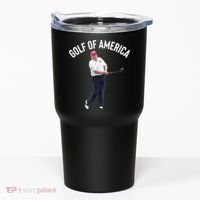 Golf Of America Donald Trump Pun Tumbler thumb 0