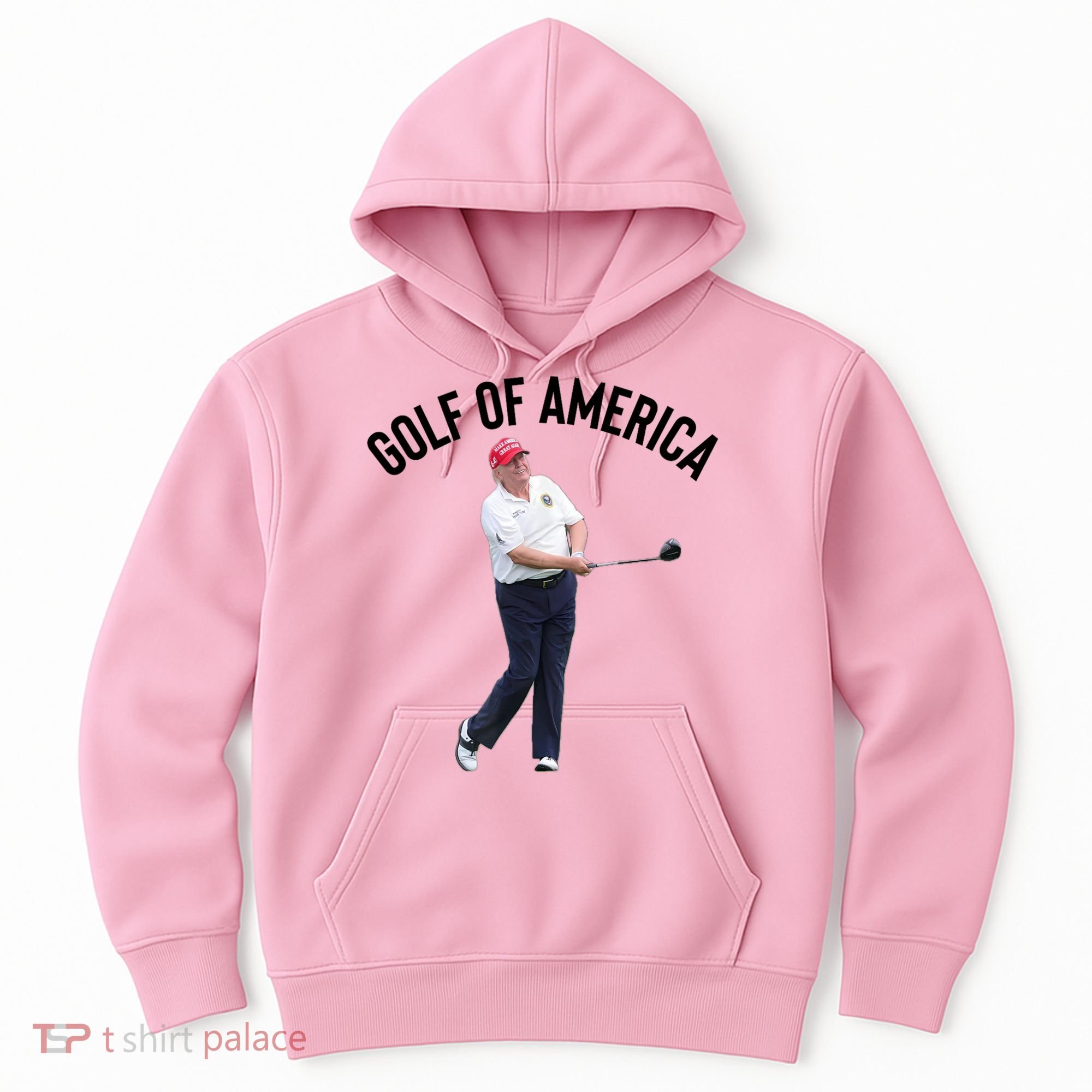 Golf Of America Donald Trump Pun Hoodie