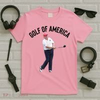 Golf Of America Donald Trump Pun T-Shirt thumb 5