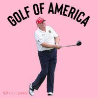 Golf Of America Donald Trump Pun T-Shirt thumb 7