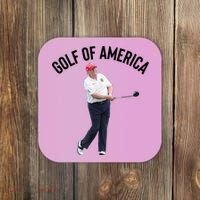 Golf Of America Donald Trump Pun Coaster thumb 0