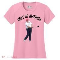 Golf Of America Donald Trump Pun Women's Cooling Performance Crew T-Shirt thumb 0