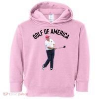 Golf Of America Donald Trump Pun Toddler Hoodie thumb 0