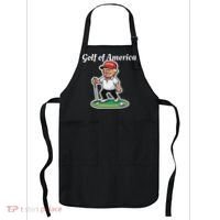 Golf Of America Funny Trump Humor Golfing Apron thumb 0