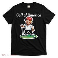 Golf Of America Funny Trump Humor Golfing T-Shirt thumb 0