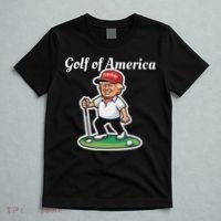 Golf Of America Funny Trump Humor Golfing T-Shirt thumb 5