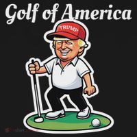 Golf Of America Funny Trump Humor Golfing T-Shirt thumb 7