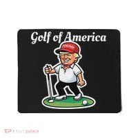 Golf Of America Funny Trump Humor Golfing Mousepad thumb 0