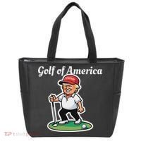 Golf Of America Funny Trump Humor Golfing Tote Bag thumb 0
