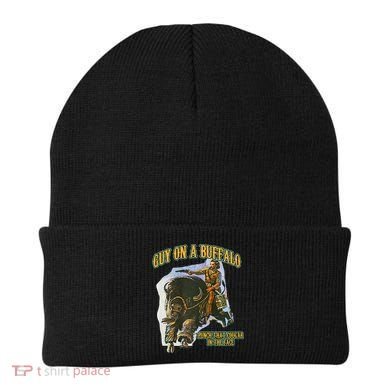 Guy On A Buffalo Punch That Cougar In The Face Beanie