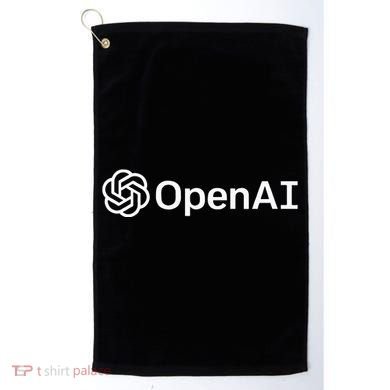Geeky Openai Artificial Intelligence Computer Programmer Golf Towel