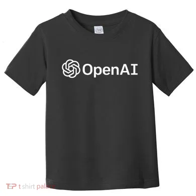 Geeky Openai Artificial Intelligence Computer Programmer Toddler T-Shirt