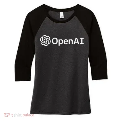 Geeky Openai Artificial Intelligence Computer Programmer Women's Tri-Blend 3/4-Sleeve Raglan Shirt
