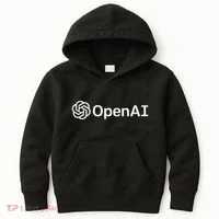 Geeky Openai Artificial Intelligence Computer Programmer Kids Hoodie thumb 0