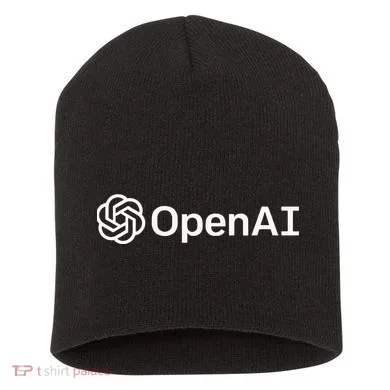 Geeky Openai Artificial Intelligence Computer Programmer Short Acrylic Beanie