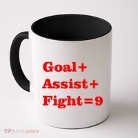 Goal Assist Fight Coffee Mug thumb 0
