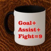 Goal Assist Fight Coffee Mug thumb 2