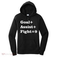 Goal Assist Fight Women's Hoodie thumb 0